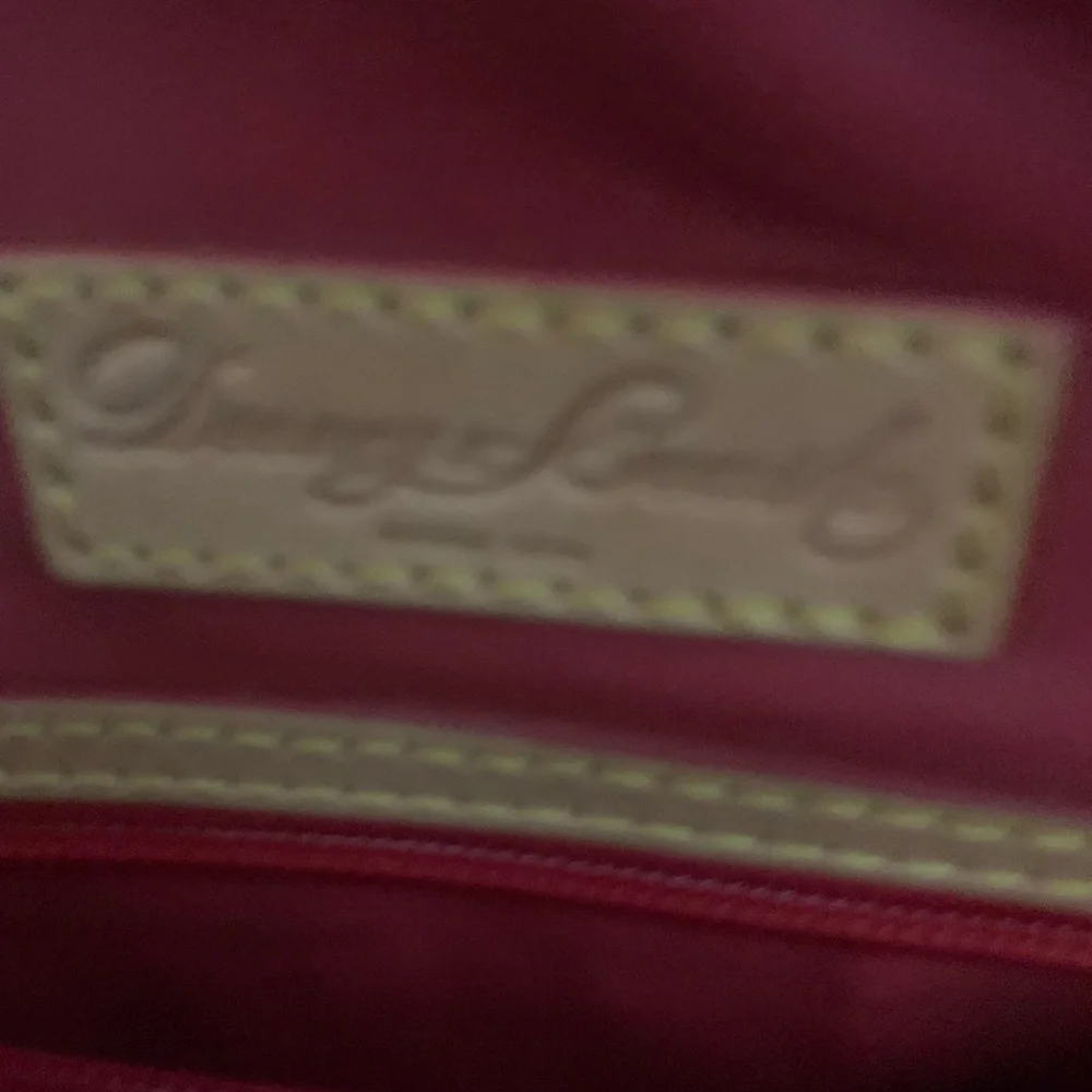 Dooney & Bourke Black Satchel with Tan Accents - Picture 12 of 13